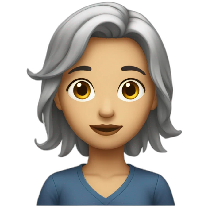 fille mignionne emoji