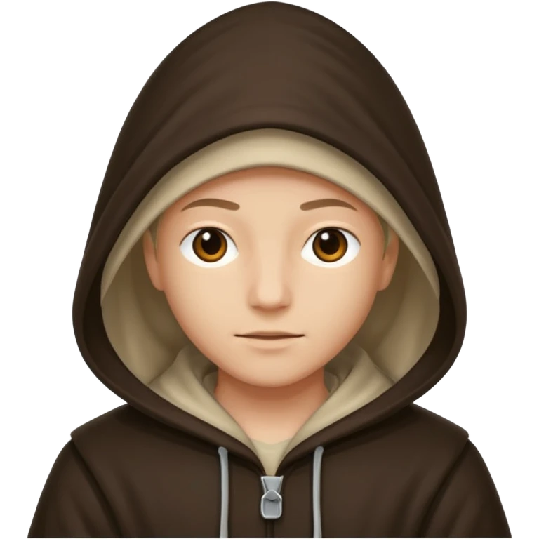 hooded
 emoji