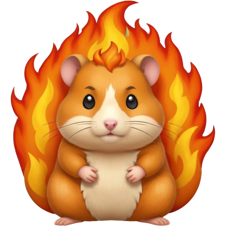 fire bender hamster emoji