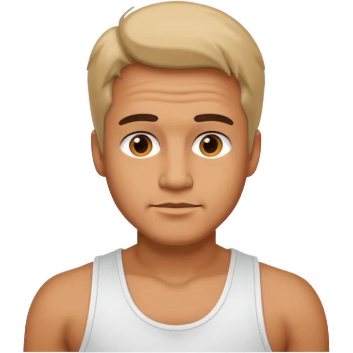 80s men with tank top emoji