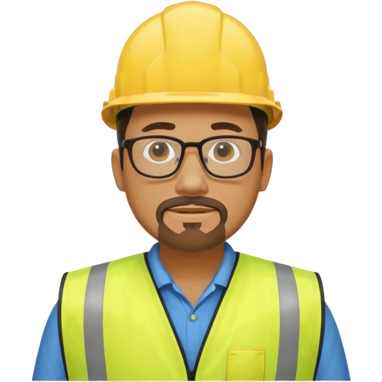 Walmart worker odp has a gotea wheres glasses yellow safety vest and hes 40 emoji