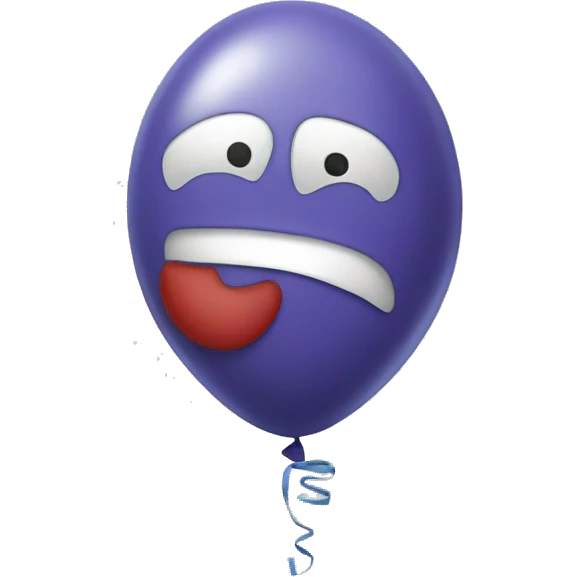number one balloon emoji