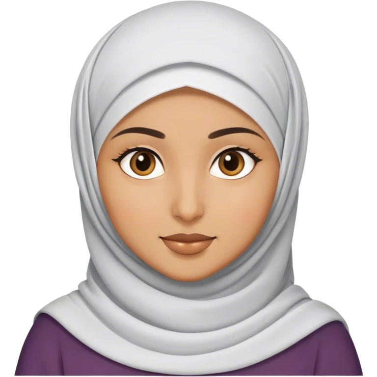 hijabi girl with a medium skin tone emoji