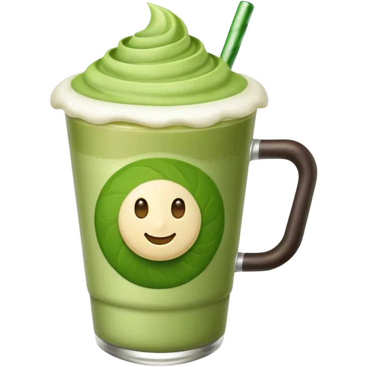 Matcha latte emoji