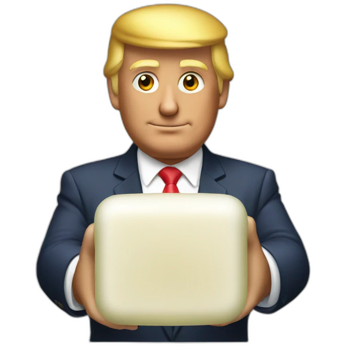 trump-holding-soap emoji