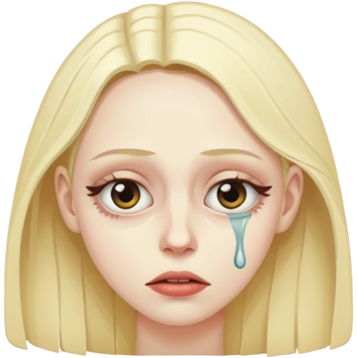woman with eating disorder emoji