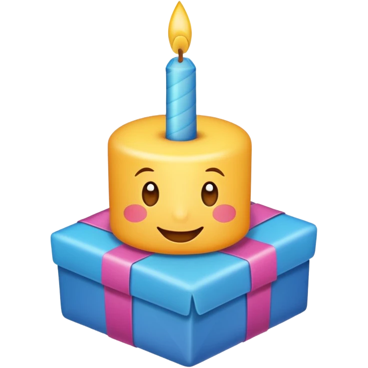 Happy birthday note emoji