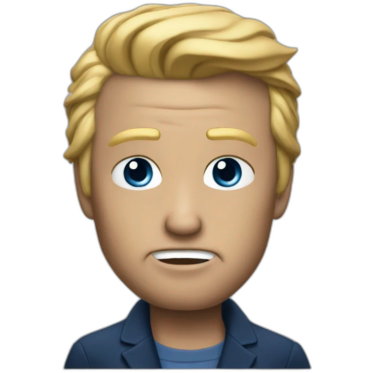 Trump blue steel emoji