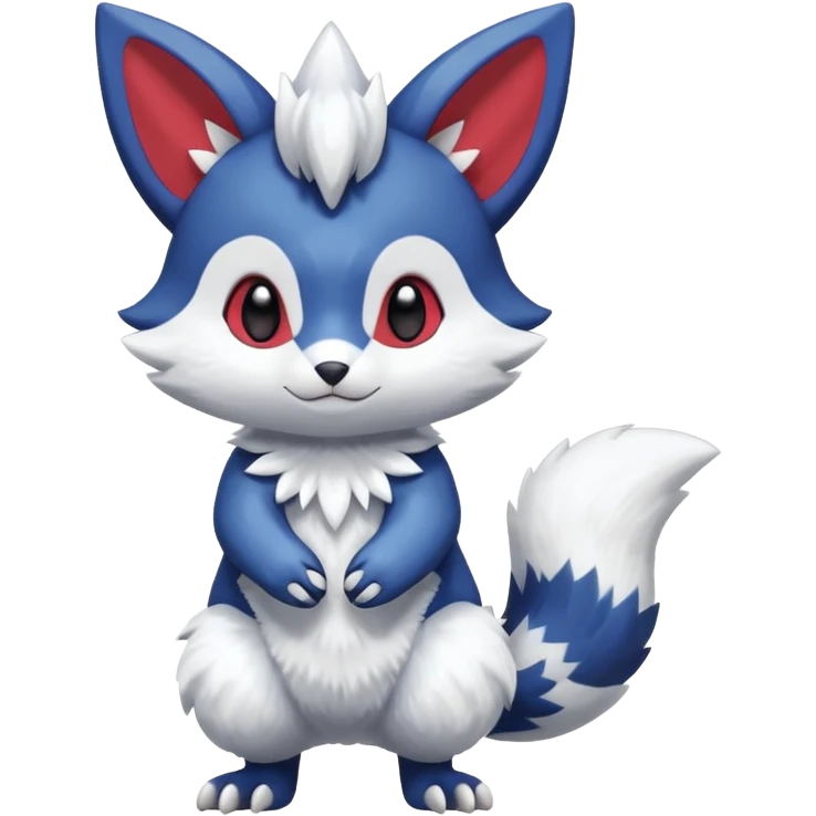 Shiny Exotic Furret-Meowstic-Zangoose-Hybrid (Full body) emoji