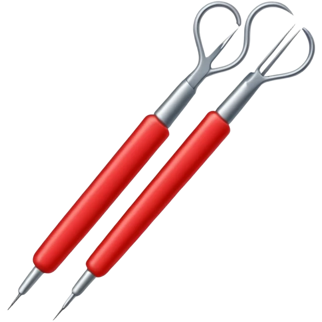Sewing Needle with a thread  emoji