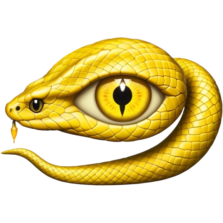 eye of a snake emoji