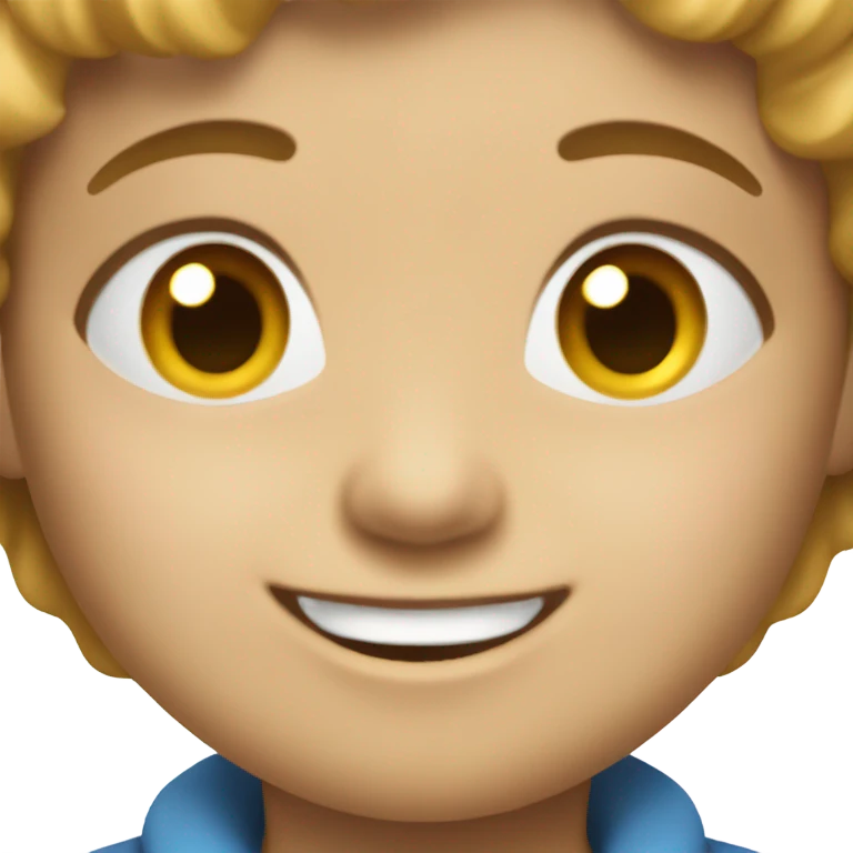 happy kid emoji