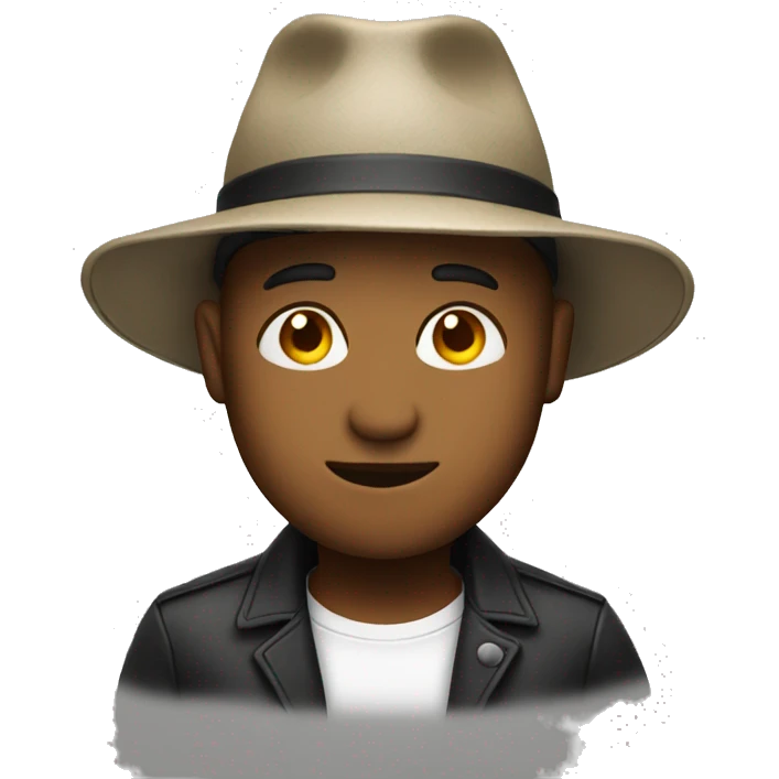Me with hat on  emoji