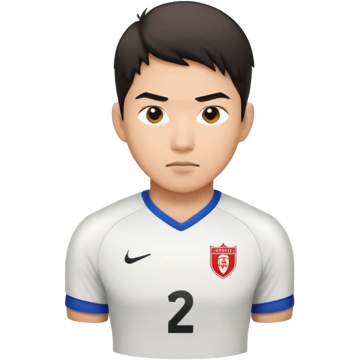 asian football player emoji