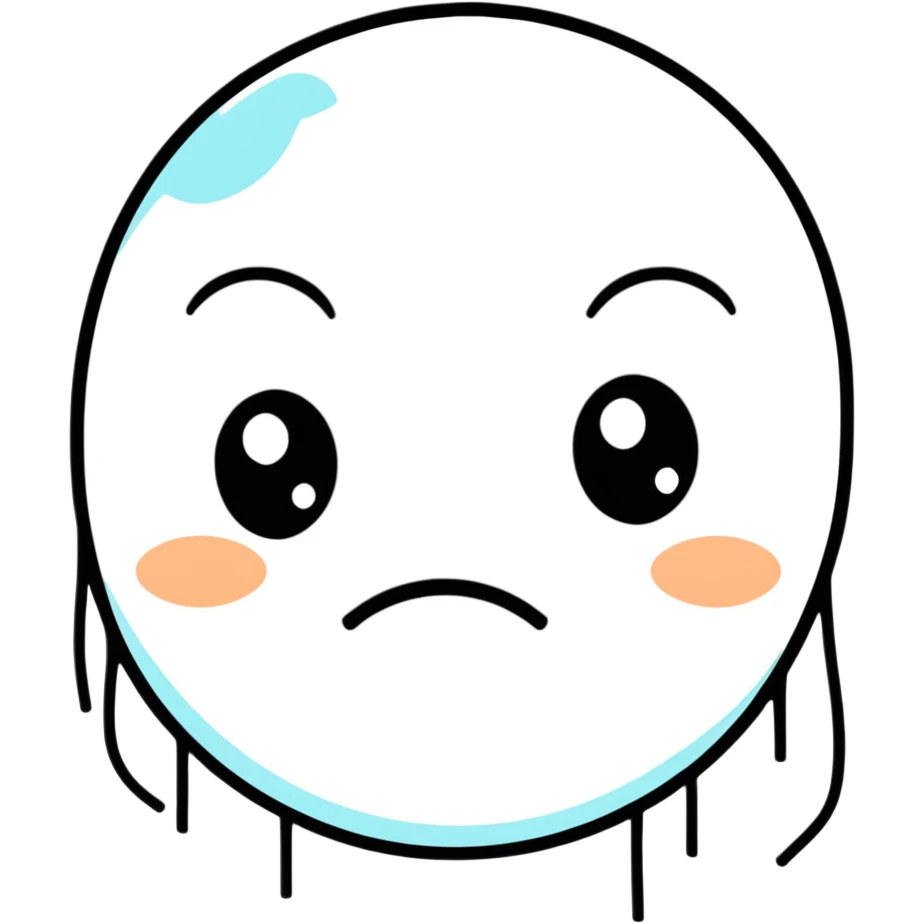crying face emoji