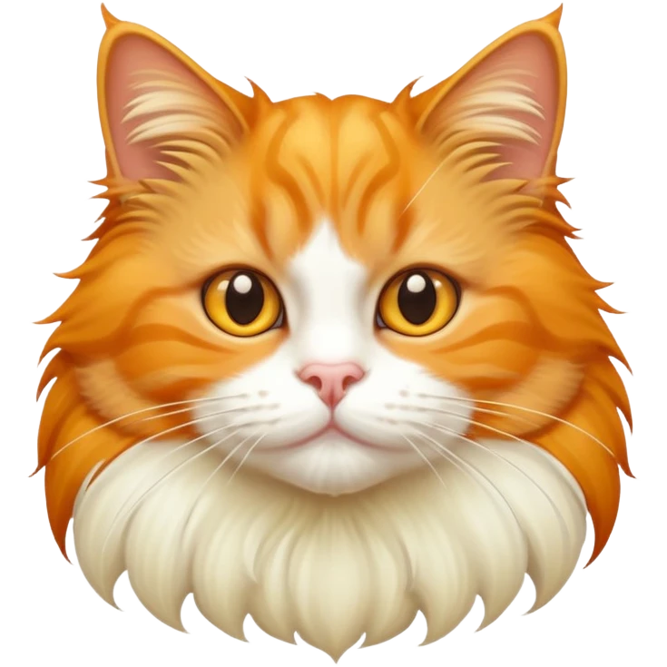 Banana ginger cat emoji