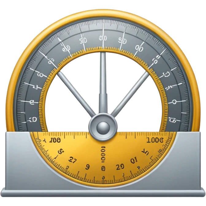 emoji measuring an angle emoji