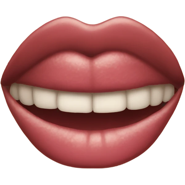Kissy lips emoji