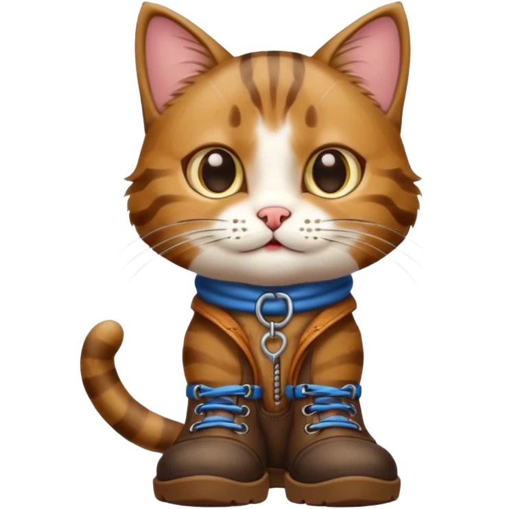 Gato con botas emoji