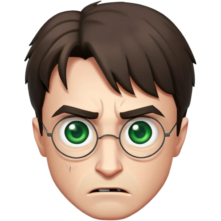 angry Harry potter  emoji