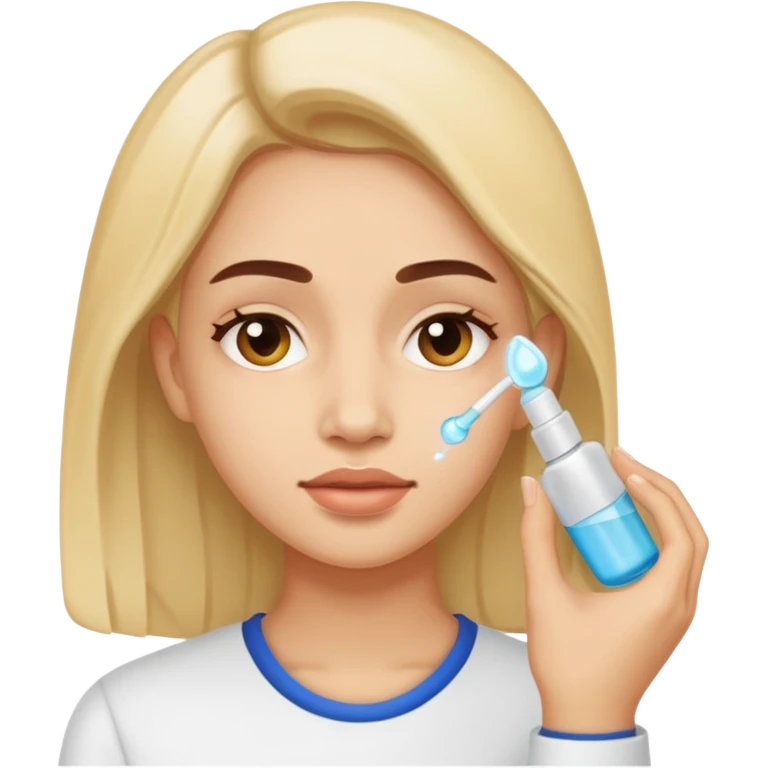 🧖🏼‍♀️ exactly like this emoji but face care with serum emoji
