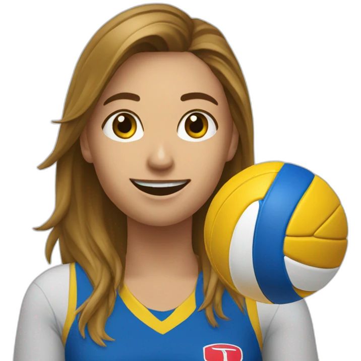 Moi qui se casse le doigt au volley emoji