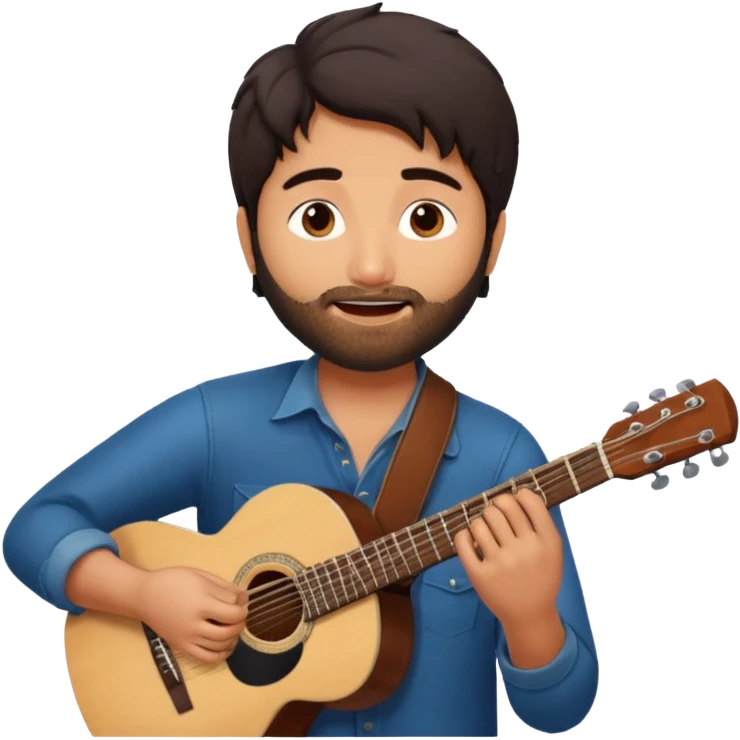 Arijit singh singing gitar hand song play emoji with and black emoji