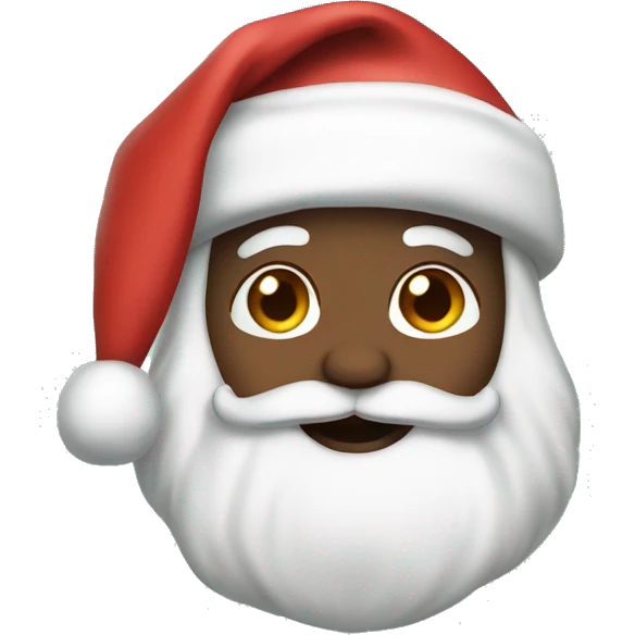 Cute aesthetic Santa  emoji