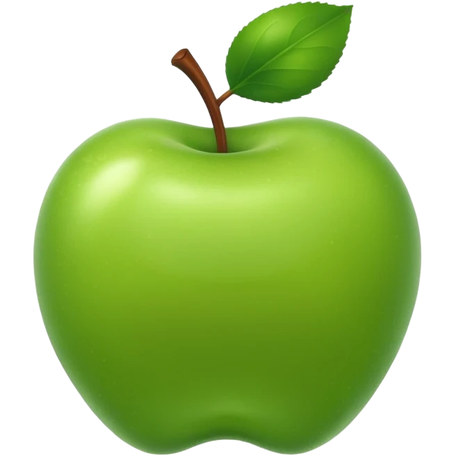 Símbolo manzanita de iPhone súper realista  emoji