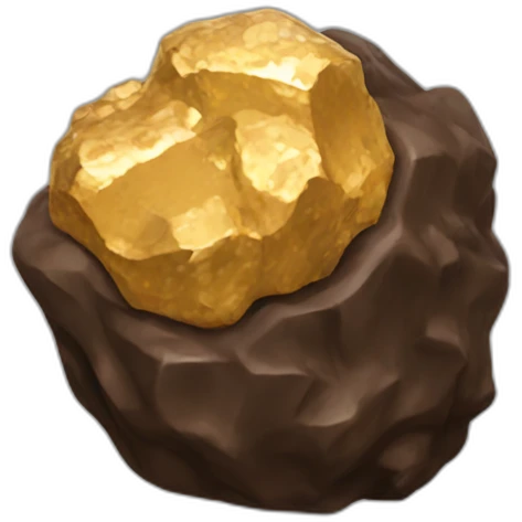 Un rocher emoji