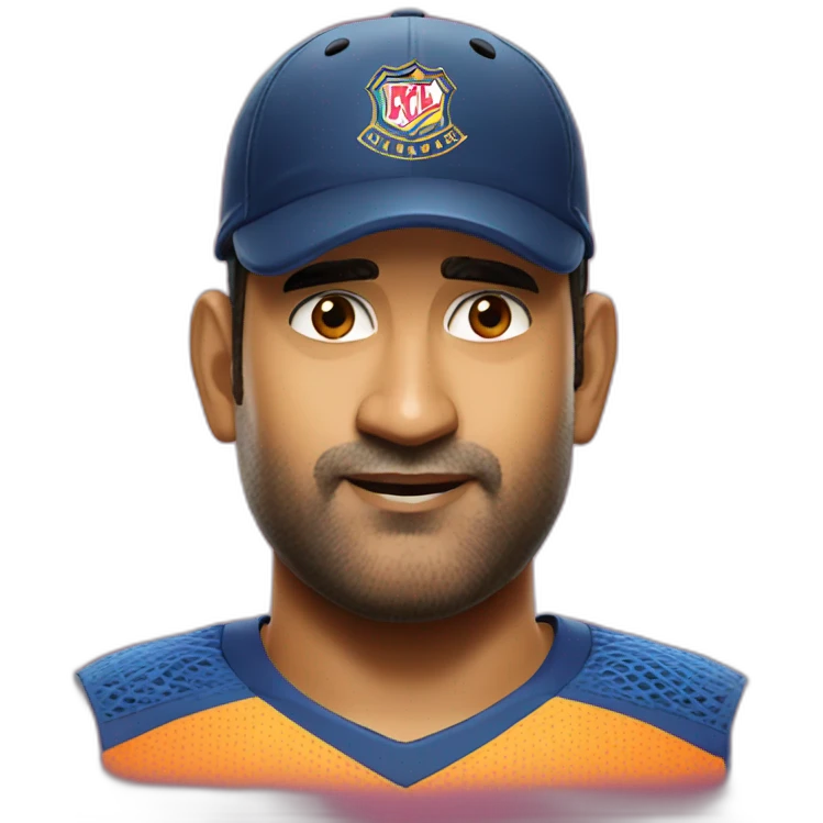 CSK Ms dhoni emoji