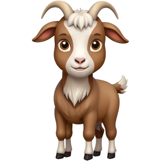 full size goat  emoji