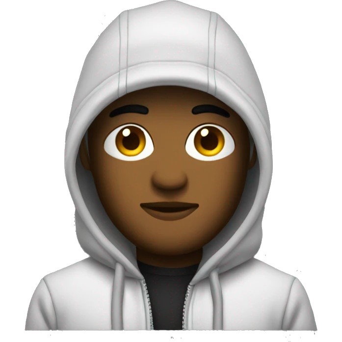 Gangster cagoule  emoji