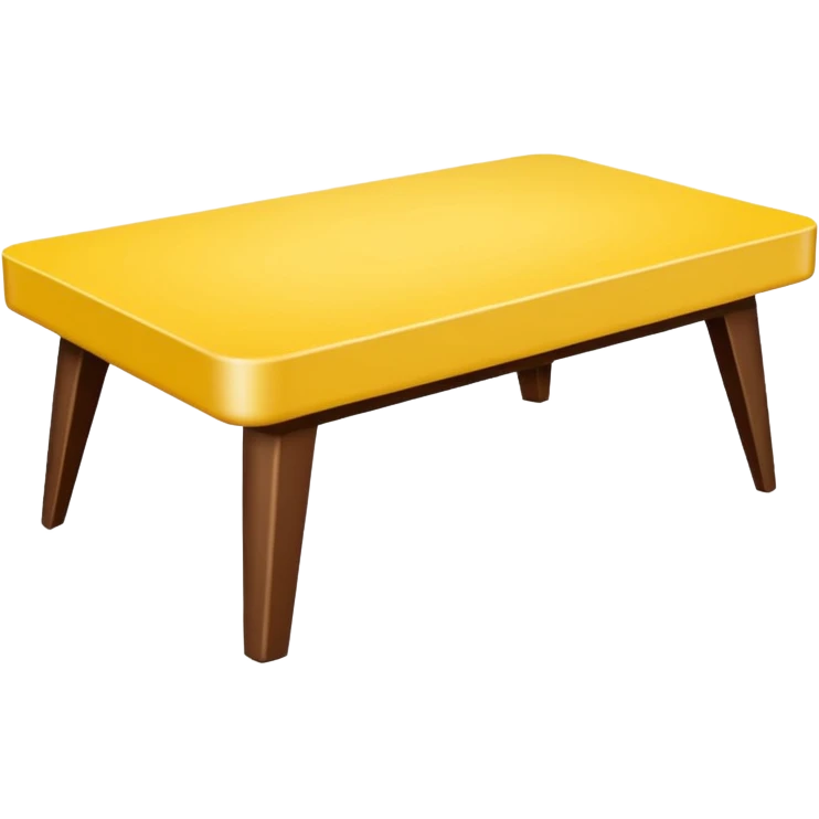 light yellow coffe table
 emoji