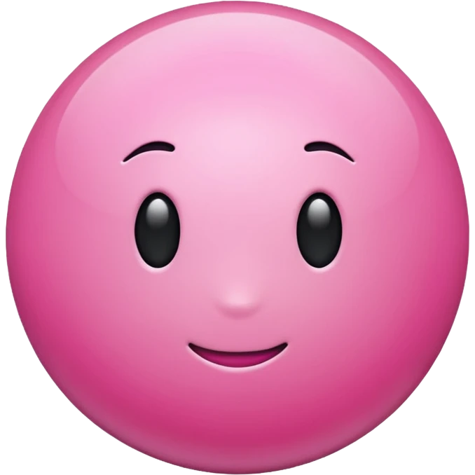 Pink emoji