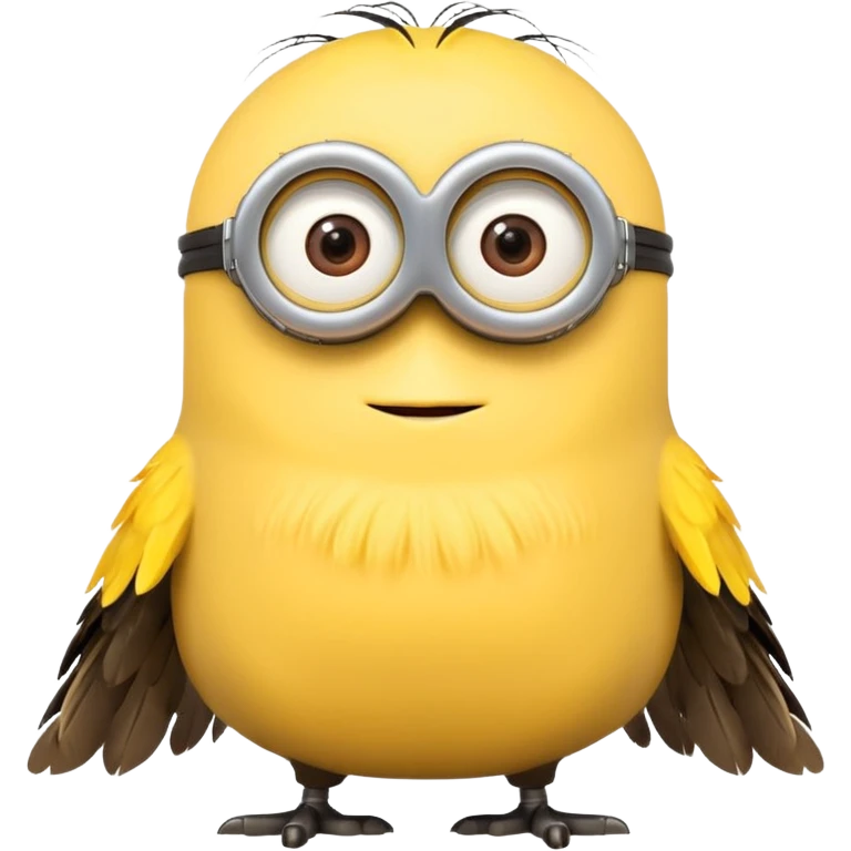 make minion with birs emoji