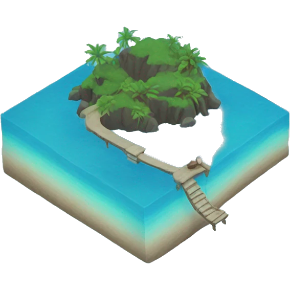 Blue lagoon  emoji