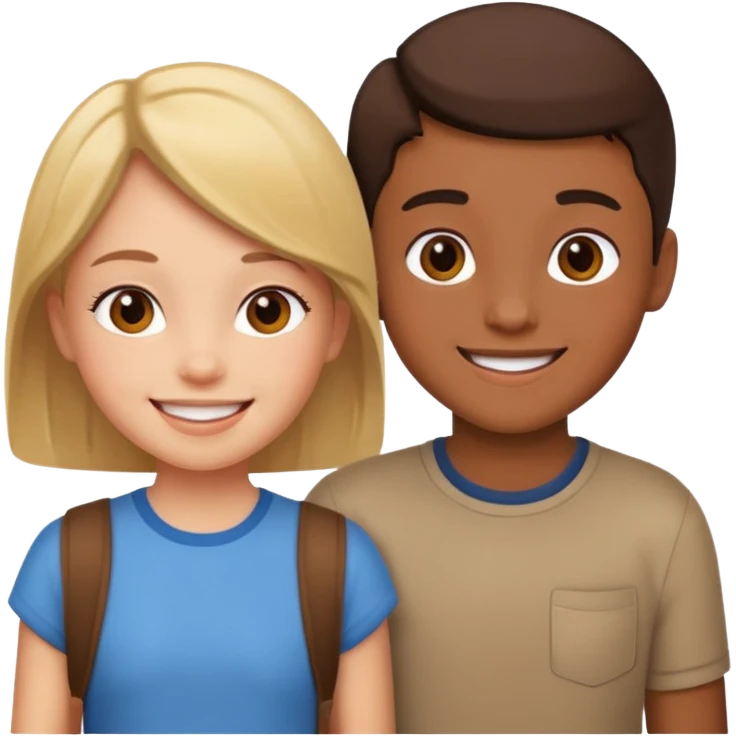 2 girls and a boy emoji