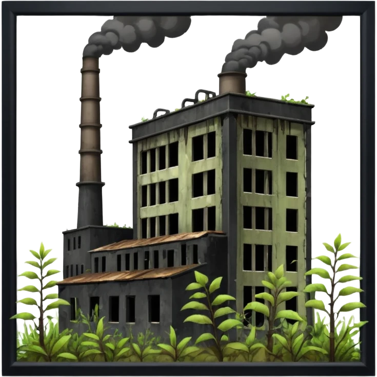 the power plant ruins emoji