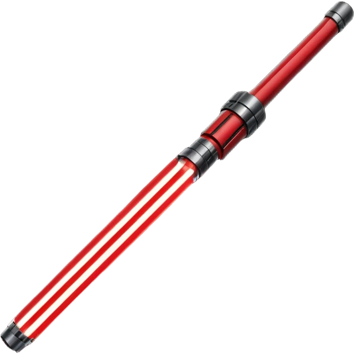 thick red lightsaber emoji
