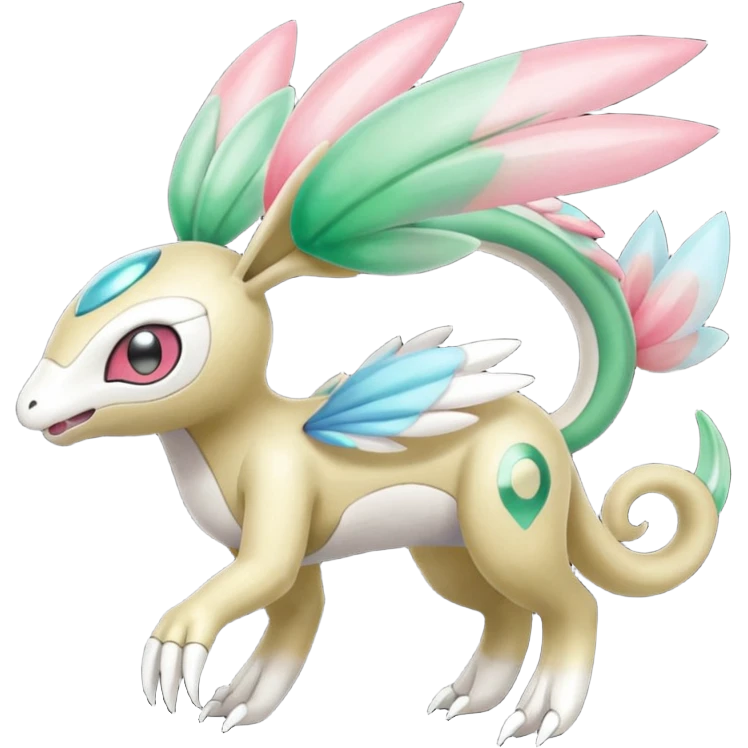 Meloetta-Inteleon-Gabite-Palkia-Trico-Pokémon-Fakémon-fusion-hybrid-creature emoji