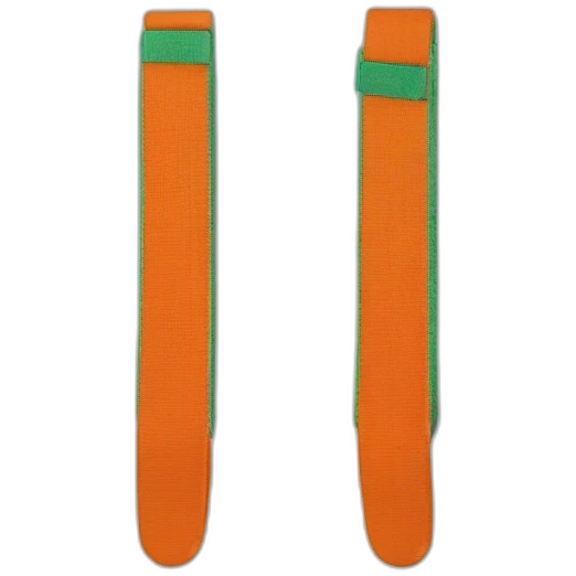 Judo ceinture orange vert emoji