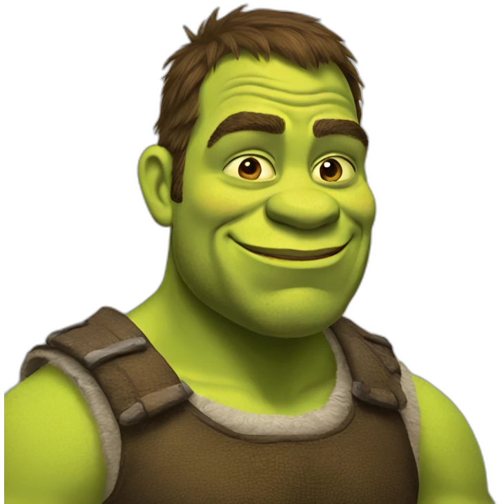 Liberal shrek emoji