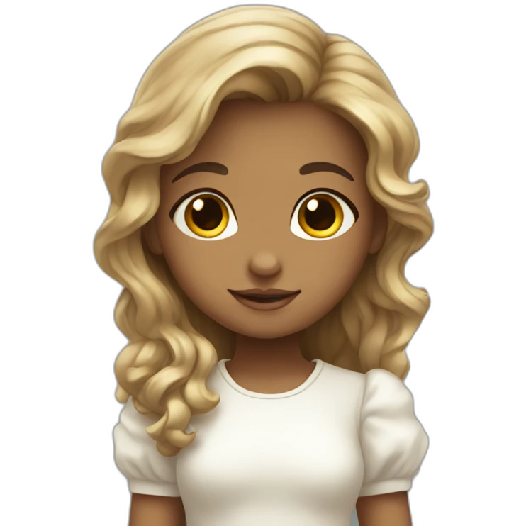 cute girl angel emoji