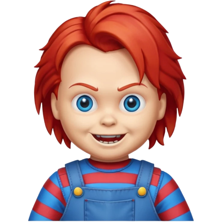 Un emojin de chuky emoji