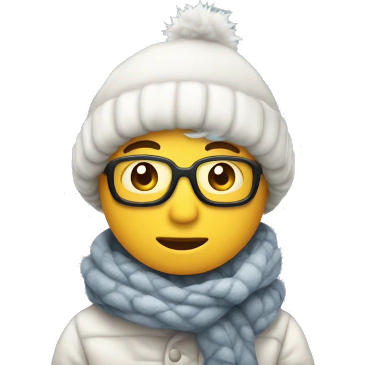 Cozy winter emoji