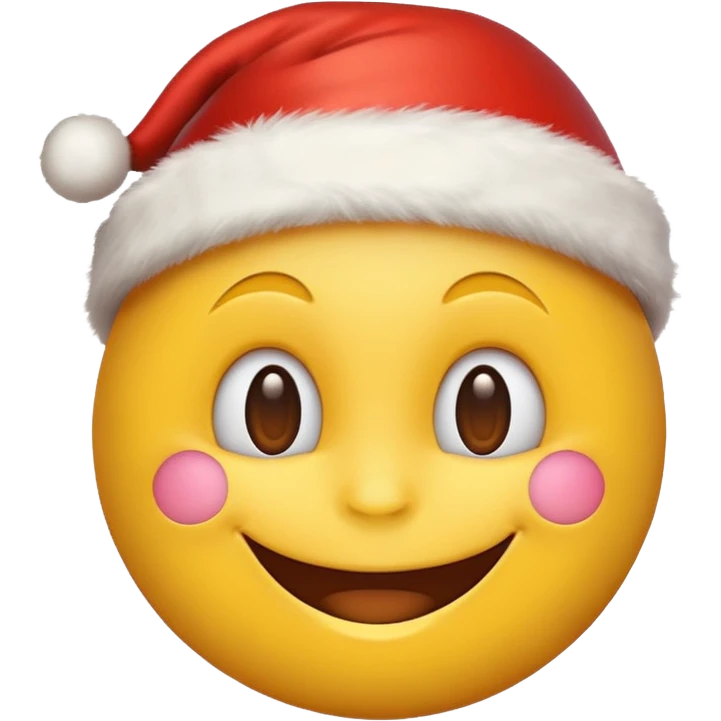 emoji happy face christmas mood emoji