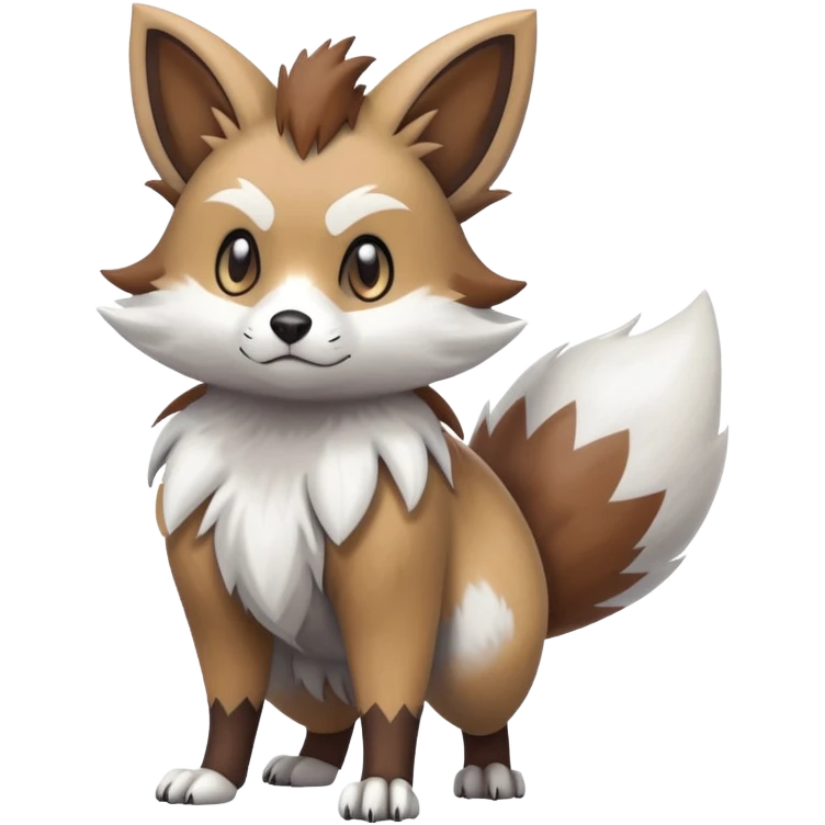 Furret-Lycanroc-Hybrid (Full body) emoji
