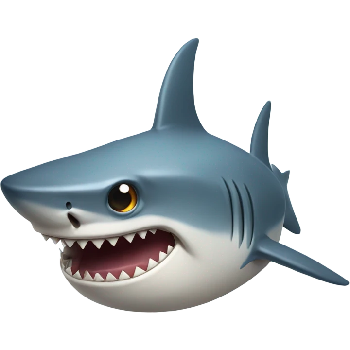 shark with star eyes emoji