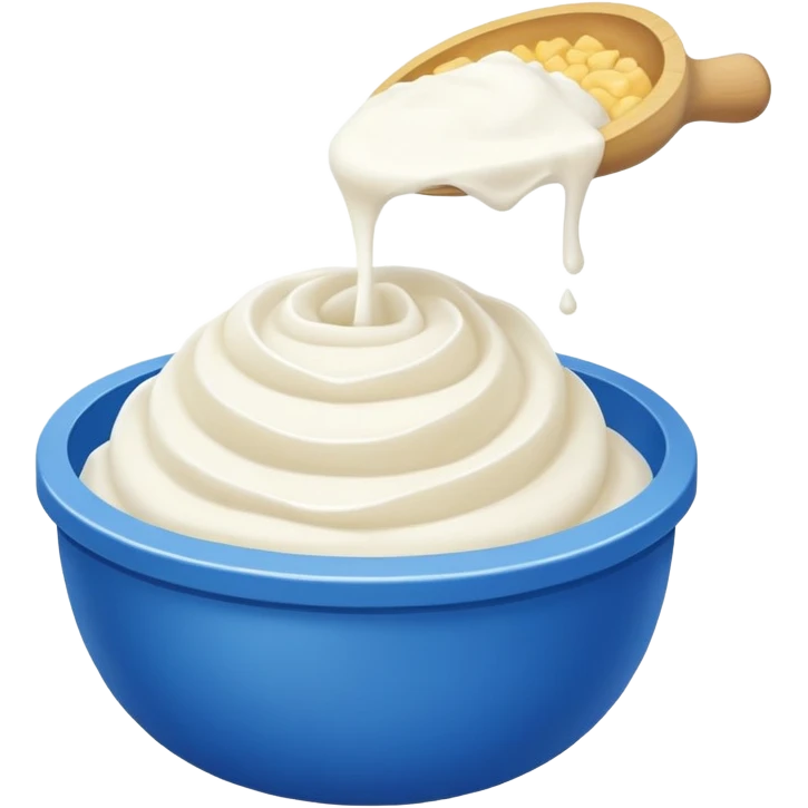 Un círculo azul, con una palomita blanca emoji